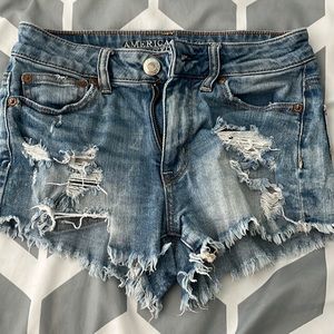 American Eagle jean shorts
